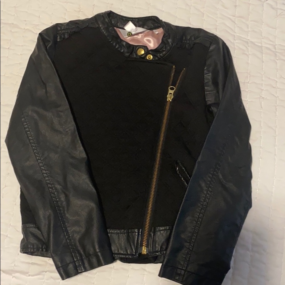 Vegan leather kids PL Kids jacket